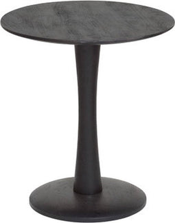 Bijzettafel Flare Ø55 cm hoog - zwart