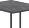 Bijzettafel Infinity 43x35 cm - zwart marmer