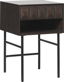 Bijzettafel Latina Espresso 46x46 cm - Giga Living