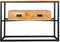 Bijzettafel Mango Len met 2 lades - 110 cm