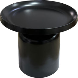 Bijzettafel Mara - 50x50x42 - Zwart - Gepoedercoat metaal