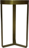 Bijzettafel Marmer - Ø30x50 - Zwart/goud - Design Bijzettafel - Marmer/metaal tabel