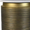Bijzettafel marmer - ø41x53 - Wit/goud - Marmer/metaal