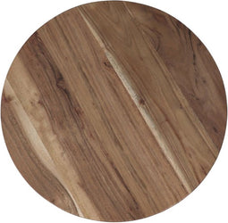 Bijzettafel - ø40x50 - Naturel - Acaciahout/ijzer