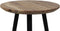 Bijzettafel - ø40x50 - Naturel - Acaciahout/ijzer
