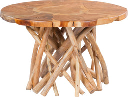 Bijzettafel Radix teakhout | Hearthome & Living