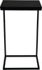 Bijzettafel Read - 38x30x65 - zwart - metaal