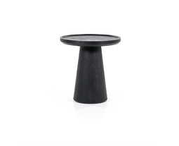 Bijzettafel Ron 46x49 - zwart | Eleonora