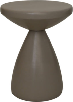 Bijzettafel rond - ø36x48 - Taupe - metaal