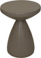 Bijzettafel rond - ø36x48 - Taupe - metaal