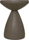 Bijzettafel rond - ø36x48 - Taupe - metaal