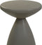 Bijzettafel rond - ø36x48 - Warm grijs - metaal