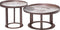 Bijzettafel Sintered stone pandora rond small 50x55 cm