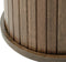 Bijzettafel Smoked Eikenhout - Rond Ø50cm - Tafel Nola - Giga Living