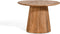 Bijzettafel Viktor Lichtbruin - Ø 60 cm - Mangohout