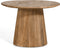Bijzettafel Viktor Lichtbruin - Ø 60 cm - Mangohout