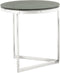 Bijzettafel Wynona 125 Zwart / Zilver | Salontafel