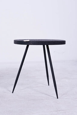 Bijzettafeltje nice zwart d45h45cm