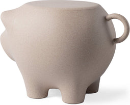 Bijzetvarken Zand / Sidepig Sand - Design Bijzettafel - mixed materiaal - Werkwaardig.