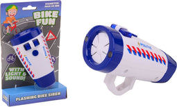 Bike Fun fietslamp politie+geluid 20633.