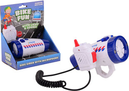 Bike Fun Politiesirene Met Microfoon Junior Wit/rood/blauw