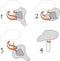 BikeCap Zadelhoes Tropical Tree | Fietszadelhoes - Fietszadeldek - Stof en waterafstotend
