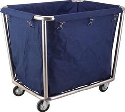 HENDI Wasgoed trolley - stalen frame - afneembare waszak - 4 wielen - 900x650x850 mm