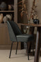 BePureHome Vogue Eetkamerstoel - Fluweel - Donker Groen - 83x50x57