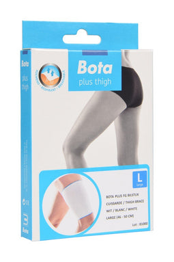 Bilstuk bota plus wit LARGE = 46 - 50 cm