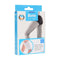 Bilstuk bota plus wit LARGE = 46 - 50 cm