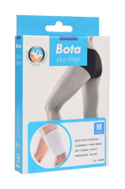 Bilstuk bota plus wit MEDIUM = 42 - 46 cm