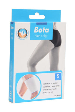 Bilstuk bota plus wit SMALL = - 42 cm