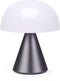 Lexon Mina M oplaadbaar ledlamp Medium - Gun Metal