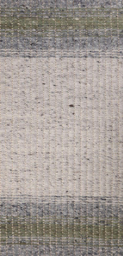 Varenna Green Vloerkleed - 170x240 - Rechthoek - Laagpolig,Structuur Tapijt - Industrieel - Grijs, Groen, Wit