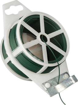 Binddraad geplastificeerd metaaldraad groen dia. 0,6mmx50m