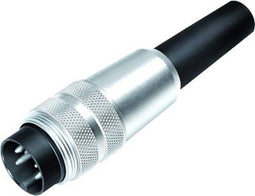 binder 09 0309 09 04 Kabelconnector platte mannelijke connector Totaal aantal polen: 4 Serie (ronde stekkerconnector