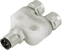 Binder 79-5236-00-04 Sensor/actuator verdeler en adapter M12 Aantal polen: 4 Adapter, Y-vorm 1 stuk(s)