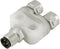 Binder 79-5236-00-04 Sensor/actuator verdeler en adapter M12 Aantal polen: 4 Adapter, Y-vorm 1 stuk(s)