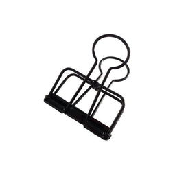 Binder clips blackM (4 st), per 4 doosjes