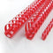 Bindrug gbc 12mm 21rings a4 rood