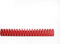 Bindrug gbc 19mm 21rings a4 rood
