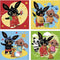 Bing puzzel 4 in 1 educatief peuter speelgoed - kinderpuzzel 4x6x9x16 stukjes leren puzzelen - cadeautip puzzel 3 jaar en ouder - Bambolino Toys