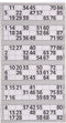 BINGO/LOTTO SCOREBLOCK - 600 SHEETS� - 1 stuk