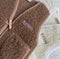 Binibamba Bruno merino snuggle vest - Bruin