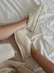 Binibamba Mama Milk booties/pantoffels - Beige