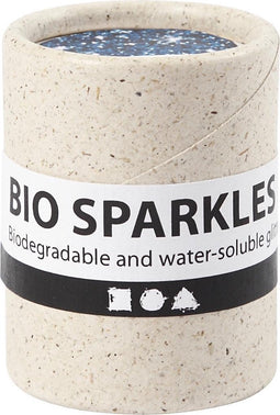 Bio Glitter Blauw, 10gr.