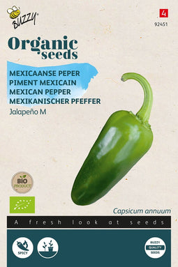 Bio Mexicaanse Peper Jalapeno - Capsicum Annuum