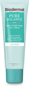 Biodermal Pure Balance Dagcrème Skin Purifying Gel-Crème - Dagcreme met hyaluronzuur, speciaal voor volwassen huid met onzuiverheden en oneffenheden - 50ml
