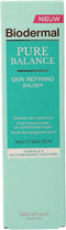 Biodermal Pure Balance Skin Refining Balsem Nachtcreme - Nachtcreme met hyaluronzuur - Bij onzuiverheden en oneffenheden - 50ml