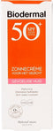 Biodermal Zonnebrand voor de Gevoelige huid - SPF 50 - Zonnebrand voor het gezicht - 50ml
